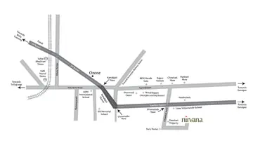 Location of Srijan Nirvana - Image 155174