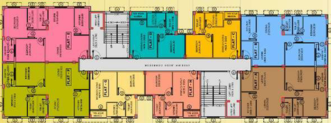 Floor Plan of Nitu The Nucleus in Rajarhat, Kolkata - Image 155180