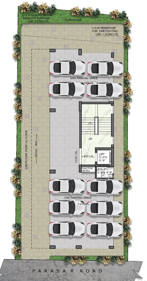 Master Plan of Verdant Capricorn in Tollygunge, Kolkata - Image 155202