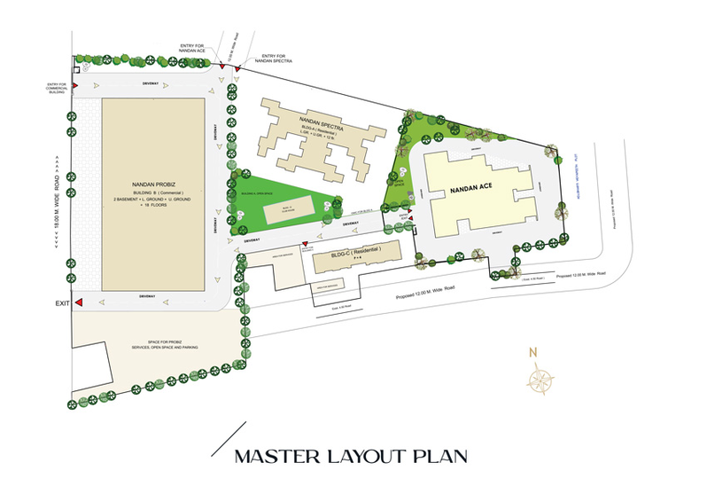 Master Plan of Nandan Ace in Baner, Pune - Image 9989