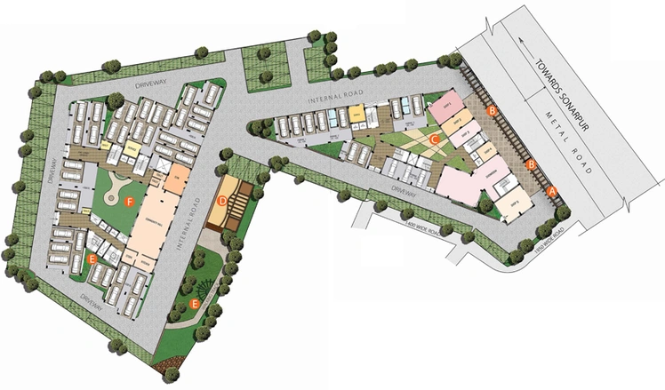 Master Plan of Purti BCT Sonar Sansar in Sonarpur, Kolkata - Image 155281