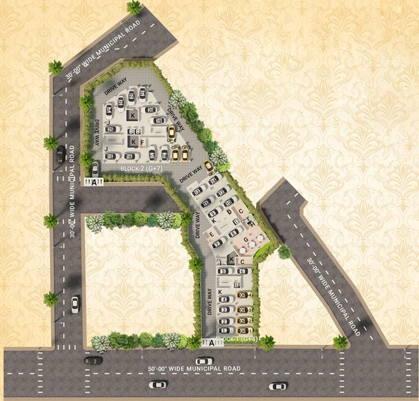 Master Plan of Perfect Royal Vistas in Sonarpur, Kolkata - Image 155433