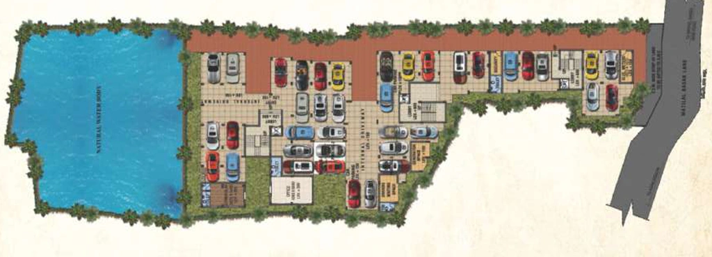 Master Plan of Radhashree 30 in Phool Bagan, Kolkata - Image 155472
