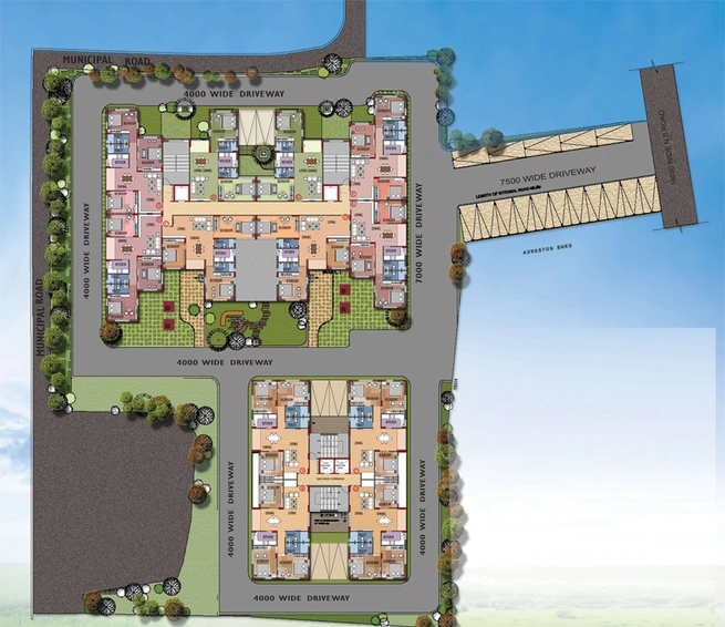 Master Plan of Rajat Flora in Narendrapur, Kolkata - Image 155481