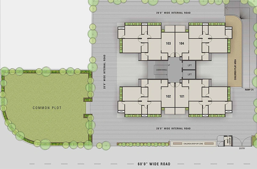 Master Plan of Shalin Sky in Shilaj, Ahmedabad - Image 155537
