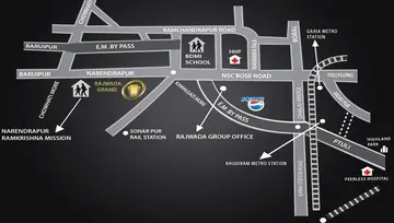 Location of Rajwada Grand - Image 155602