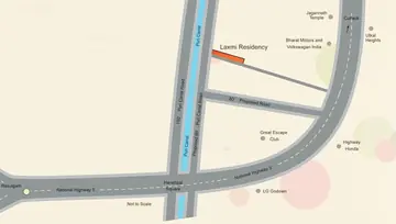 Location of Laxmi Residency 1 - Image 157923