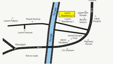 Location of Laxmi Residency 2 - Image 155614