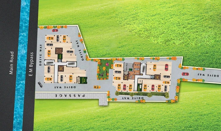 Master Plan of Rajwada Nirvana in Kamalgazi, Kolkata - Image 155697