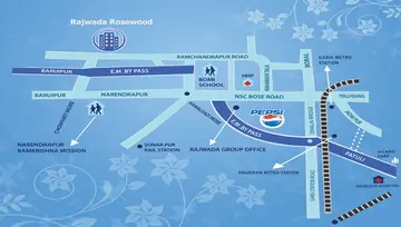 Location of Rajwada Rosewood - Image 155723