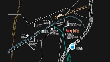 Location of Omkar Vive - Image 113545