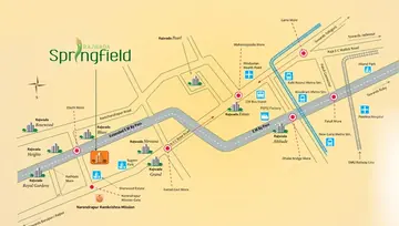 Location of Rajwada Springfield - Image 155737
