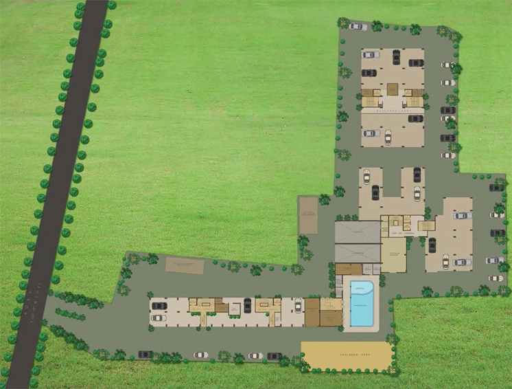 Master Plan of Rajwada Springfield in Kamalgazi, Kolkata - Image 155739