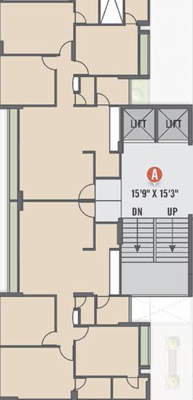 Floor Plan of Aavali Nine 360 in Motera, Ahmedabad - Image 155910
