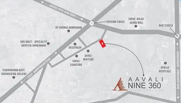 Location of Aavali Nine 360 - Image 155921