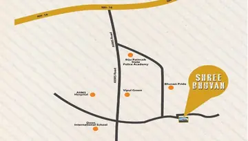Location of Luxnest Shree Bhuvan - Image 155940