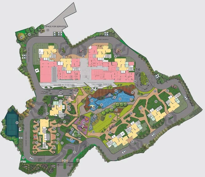 Master Plan of Metro Acrerise One World in Uttarmundamuhan, Bhubaneswar - Image 155970