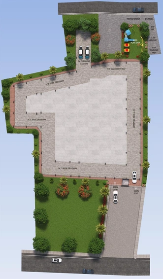 Master Plan of Nawah 9 Emporio in Raghunathpur, Bhubaneswar - Image 155998