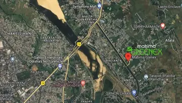Location of Mahima Greenex - Image 156038