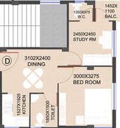 1 BHK Flat in Realtech Nirman Bela in Rajarhat, Kolkata - Image 812115
