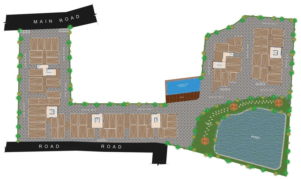 Master Plan of Realtech Nirman Bela in Rajarhat, Kolkata - Image 156110