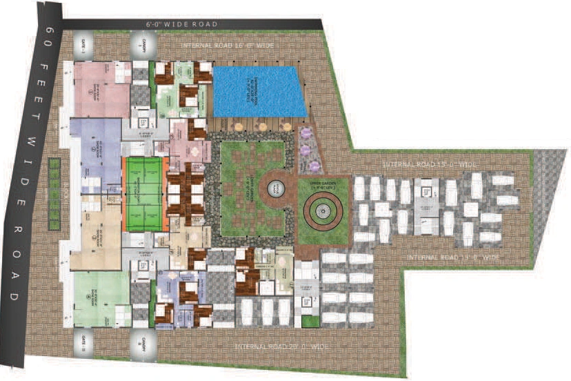 Master Plan of Realtech Nirman Curio City in New Town, Kolkata - Image 156117