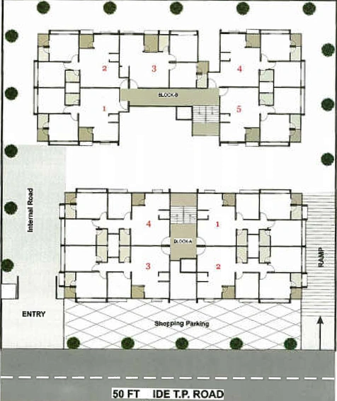Master Plan of Lotus Aditya Elite in Zundal, Ahmedabad - Image 156209