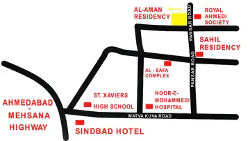 Location of Mansuri Al Aman Residency - Image 156260