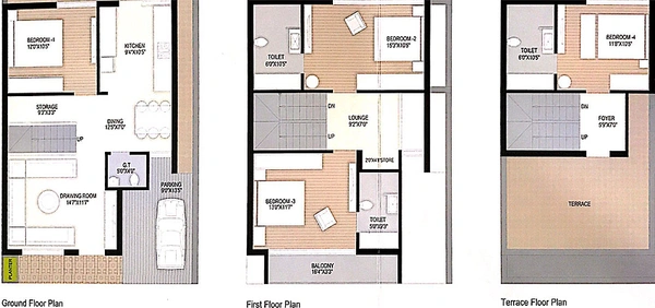 4 BHK House/Villa in Maruti Akshat Villa in Pethapur, Gandhinagar - Image 812182
