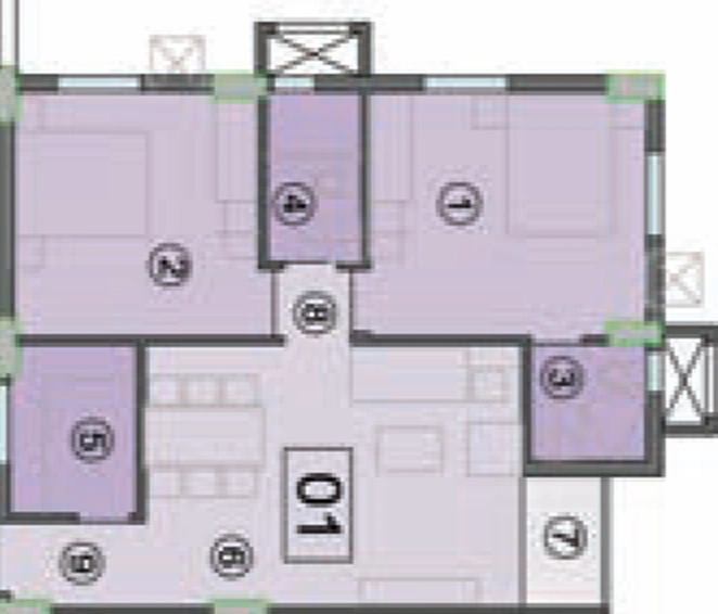 2 BHK Flat in Eden City in Maheshtala, Kolkata - Image 812204