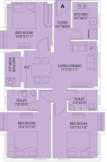 3 BHK Flat in PS Arham in New Town, Kolkata - Image 812218