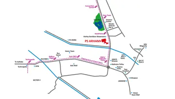 Location of PS Arham - Image 156370