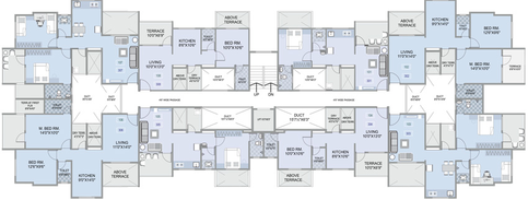 Floor Plan of Colosseum Irene in Hadapsar, Pune - Image 113563