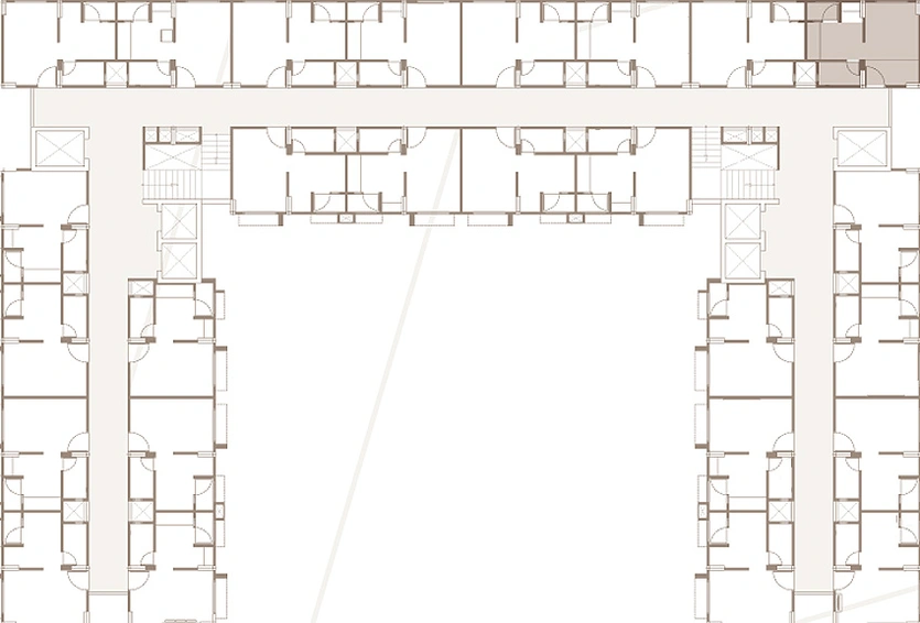 Floor Plan of Amba Township in Adalaj, Gandhinagar - Image 156526