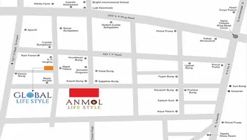 Location of Trimurti Anmol Life Style - Image 156568