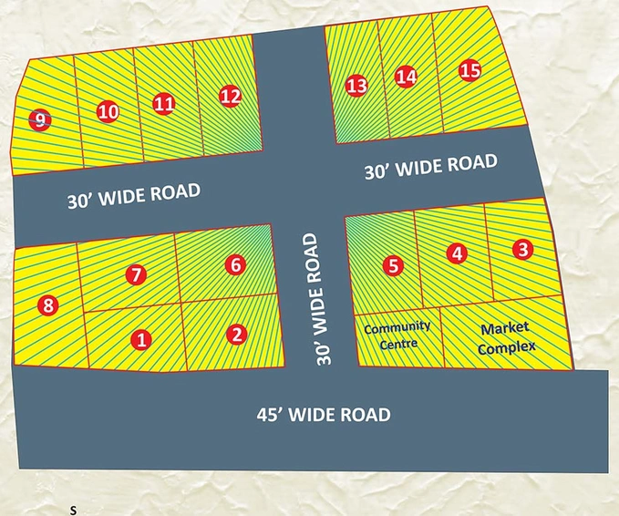 Master Plan of Omm Sai Vilash in Sundarpur, Bhubaneswar - Image 156617