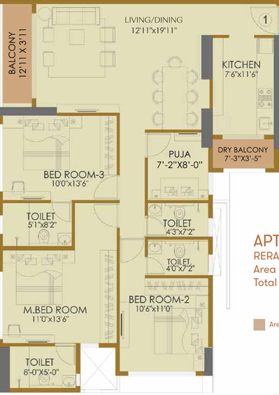 5 BHK Flat in Lifescapes Shubham in Girgaon, Mumbai - Image 458217