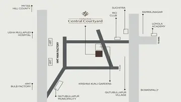 Location of Regalia Krishna Kunj Central Courtyard - Image 113589