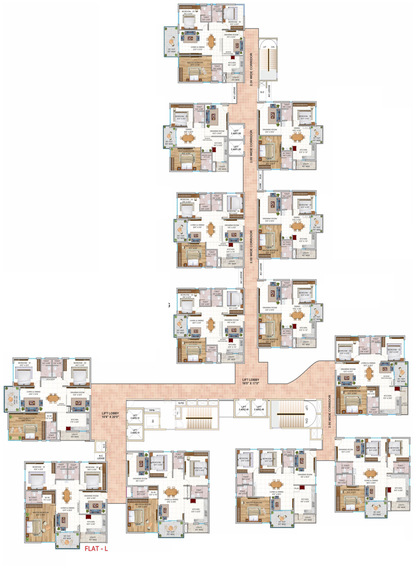 Master Plan of Sai Western View in Kollur, Hyderabad - Image 113858