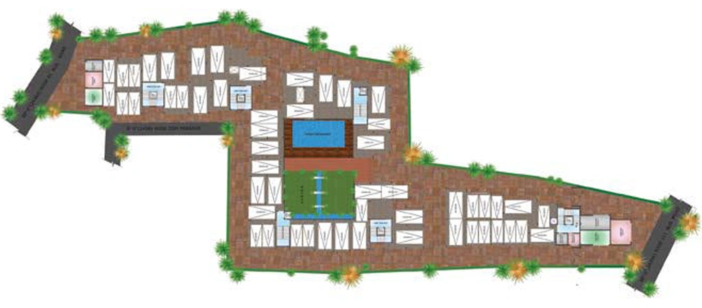Master Plan of Realtech Rajarhat Junction in Rajarhat, Kolkata - Image 156813