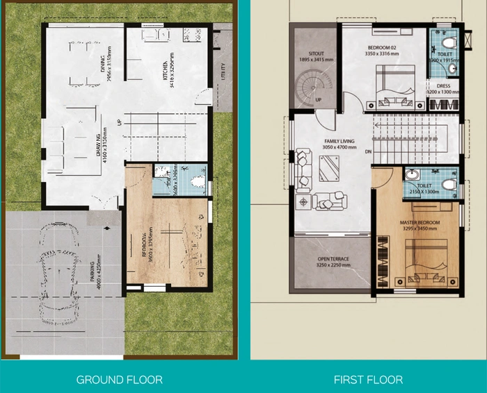 3 BHK House/Villa in Sark Townhomes in Tukkuguda, Hyderabad - Image 744932