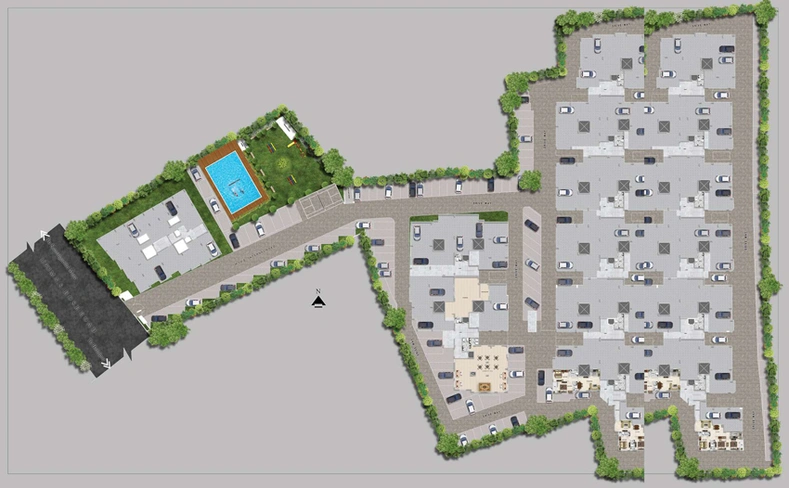 Master Plan of SGIL Gardenia in Narendrapur, Kolkata - Image 156974
