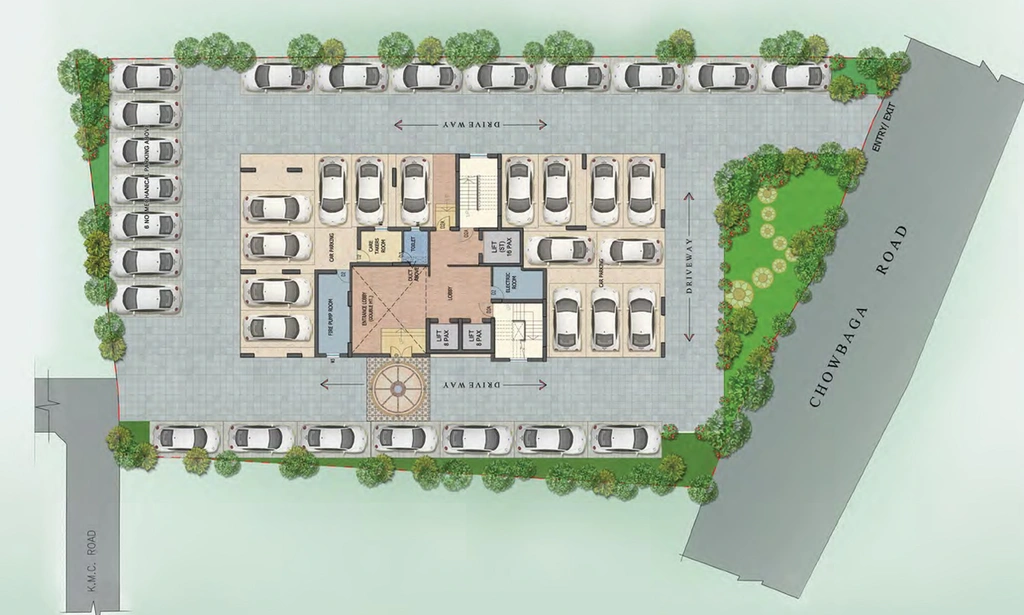 Master Plan of Shivom Shivam Aquila in EM Bypass, Kolkata - Image 157056