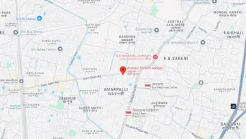 Location of Shrachi Primarc Aangan - Image 157125