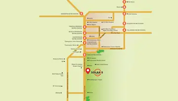 Location of Solaris Joka - Image 157150