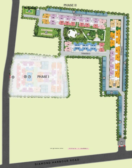 Master Plan of Solaris Joka in Joka, Kolkata - Image 157151