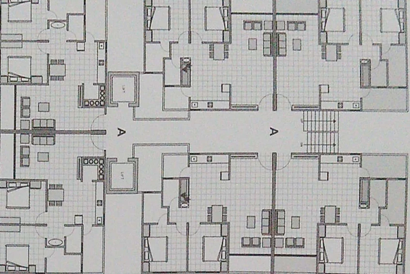 Floor Plan of Bansari Elegance in Koba, Gandhinagar - Image 157173