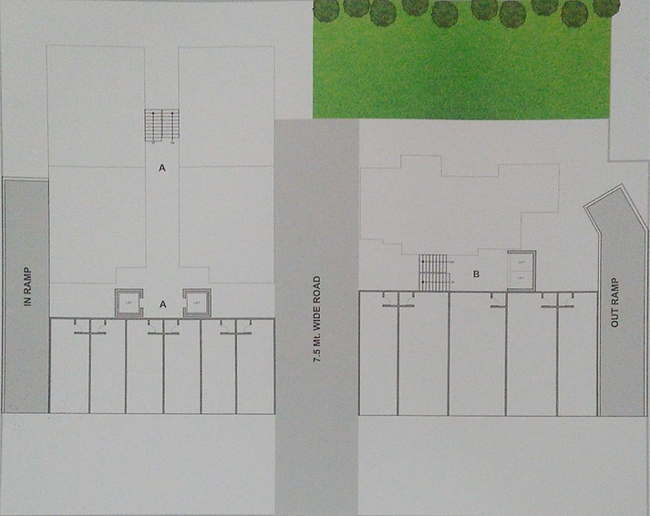 Master Plan of Bansari Elegance in Koba, Gandhinagar - Image 157174