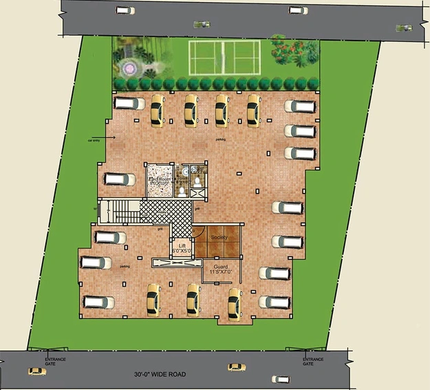 Master Plan of Royal Ixora Manson in Kalinga Nagar, Bhubaneswar - Image 157210