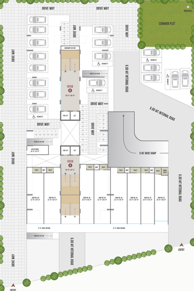 Master Plan of Callisto Sapphire in Sargasan, Gandhinagar - Image 157299